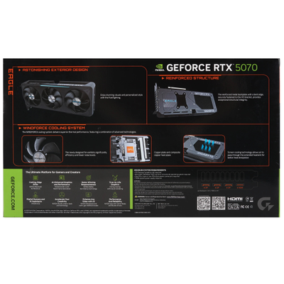 Видеокарта GIGABYTE GeForce RTX 5070 Eagle OC SFF 12GB
