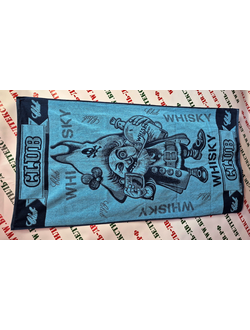 Полотенце махровое "Виски-клуб", арт. 6с102.413ж1, 81*160