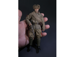 Снайпер Куликов (Рон Перлман, "Враг у ворот") - КОЛЛЕКЦИОННАЯ ФИГУРКА 1/12 Big golden tooth (CMS011) - POPTOYS