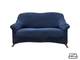 Чехол на 2хм диван Микрофибра Синий индиго. Защита для мягкой мебели от животных.