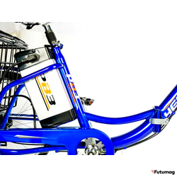 Электровелосипед трицикл РВЗ Чемпион (RVZ-HZ-01) красный