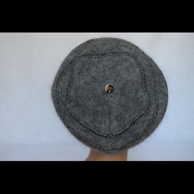Серый берет для женщин Vizio Италия 5854 антрацит