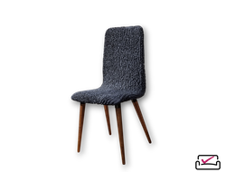 Чехол на стул  Микрофибра Графит. ЗАЩИТА МЯГКОЙ МЕБЕЛИ ОТ ЖИВОТНЫХ.