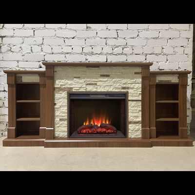 Электрокамин Моника LUX NT M1 с очагом Sparta 25.5 LED