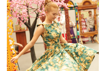 Выступление Театра Родного Костюма на фестивале "Творчество без границ"