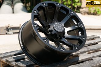 Комплект дисков R17 9,0J ET+20 5*150 Black Rhino Sidewinder Черный матовый (R596)