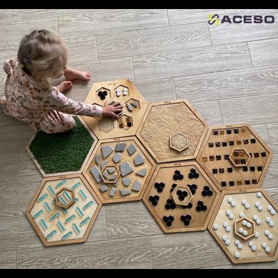 «Травка» – Элемент тактильной дорожки «Соты»