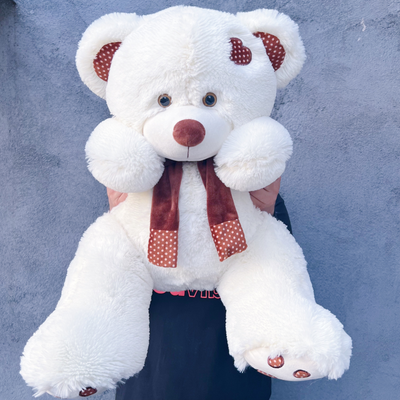 Плюшевый мишка 90 см бежевый Тони