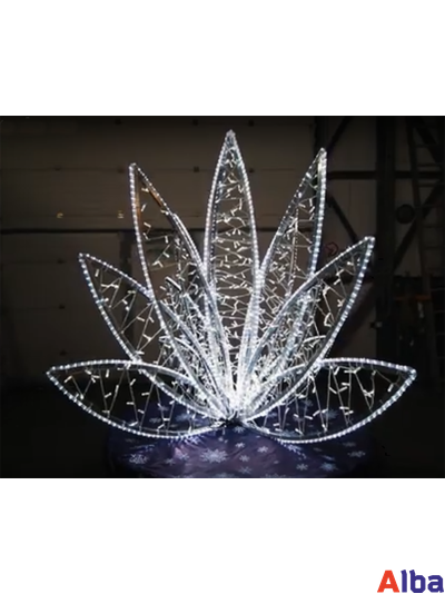 Фонтан светодиодный ЛОТОС 3,0 м