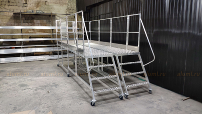 Эстакада разборная алюминиевая ЭРА 2 шт. Зеркальные