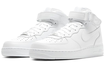 Кроссовки Nike Air Force 1 Mid 07 White фото