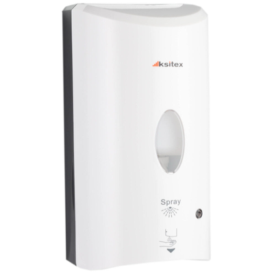 Ksitex Сенсорный дозатор дезинфицирующих средств (1200 мл) пластик (белый, черный)