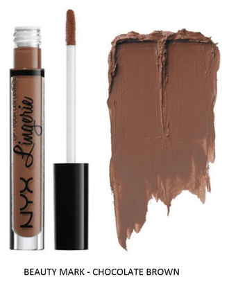 Жидкая матовая помада NYX Lip Lingerie 05 Beauty Mark