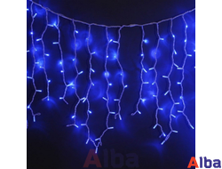 Бахрома 3.1*0.5 м СИНИЙ, мерцание IP 54