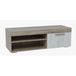 Ольга 19 Тумба для ТВ (дуб крафт серый/дуб крафт белый)