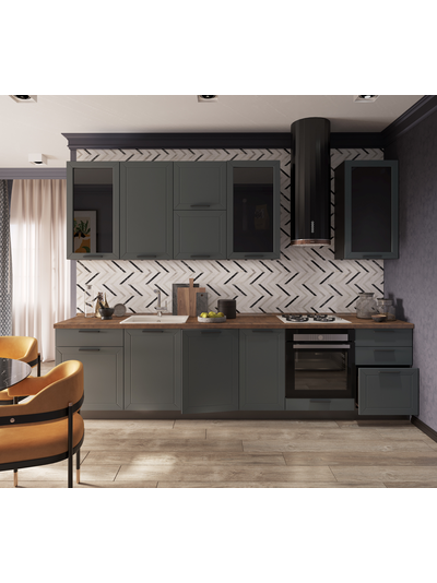 Глетчер Маренго силк модульная кухня