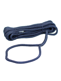 Плетеный швартовый трос 14мм*10м тёмно-синий