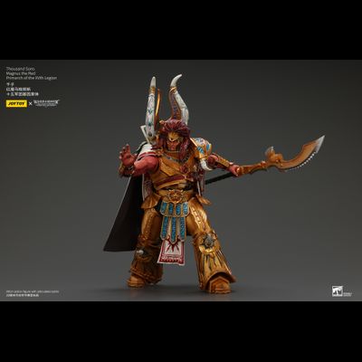 Магнус Красный, примарх Тысячи Сынов (Warhammer Horus Heresy) - КОЛЛЕКЦИОННАЯ ФИГУРКА 1/18 Thousand sons Magnus the Red Primarch of the XVth Legion (JT6175) - JOYTOY