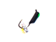 Мормышка вольфрамовая Гвоздик - Столбик кристал вес.0.37gr.12mm. d-2.0mm,