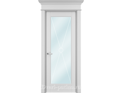 Дверь остекленная Танжер ХО эмаль
