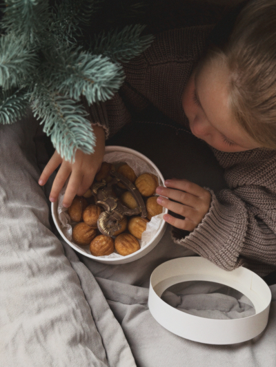 Орешки со сгущенкой