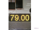 Ценовое табло для АЗС на 5 цифр -370*1010mm (желтый) 4 и 5 разрядный