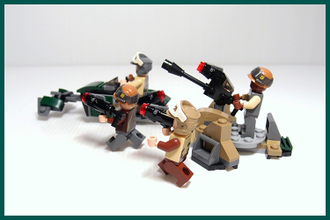 Lego star wars rebel store trooper battle pack 75164