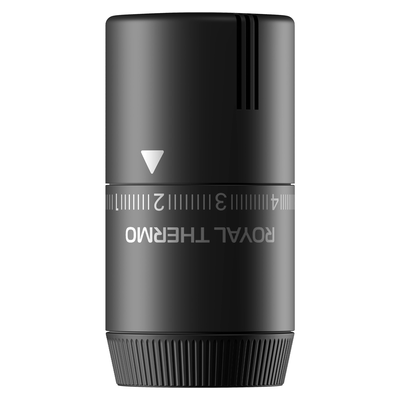 Термоголовка жидкостная Royal Thermo Design М30х1,5 (черный)