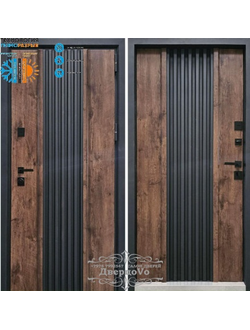 STEEL ART (СТИЛ АРТ) МЕЛИТОПОЛЬ. КОТТЕДЖ 271. ТЕРМОРАЗРЫВ. АКАЦИЯ ТЕМНАЯ/ АКАЦИЯ ТЕМНАЯ.