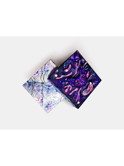 Трёхмерная подарочная коробочка в стиле украшения (3D-дизайн)