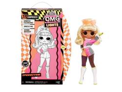 MGA Entertainment Кукла L.O.L. Surprise OMG  Lights Series - Speedster Fashion Doll с 15 сюрпризами, 565161