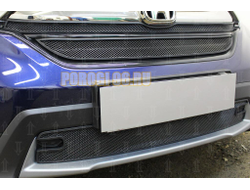 Защита радиатора Honda CR-V V 2016- black низ