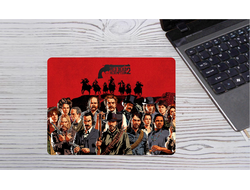 Коврик RED DEAD REDEMPTION 2,РЕД ДЕАД РЕДЕМПТИОН 2 №4