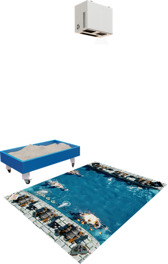 Интерактивная песочница iSandBOX Floorium (2 в 1)