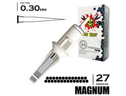 27M1/0,30 mm - Magnum "BIG-WASP" (STANDARD WHITE)