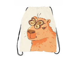 Сумка-мешок для обуви Капибара, Kapibara-san №9