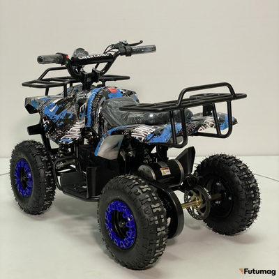 Квадроцикл GreenCamel Гоби K32 (30Ah 36V 800W R6 Цепь) синий экстрим