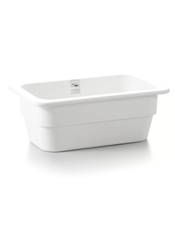 Гастроёмкость 1/4-100, меламин, цвет белый