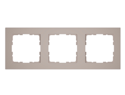 1L1003GRC Рамка тройная серый кашемир