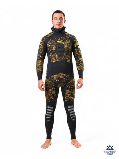 Гидрокостюм неопрен 7мм Sargan "НЕМАН 2.0" камо RD2.0 эластичный р.L-52