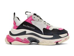 Balenciaga Triple S Розовые с черным