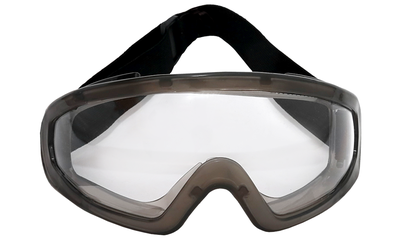 Очки защитные закрытые ПАНОРАМА с прямой/непрямой вентиляцией и твердым защитным покрытием (ЕЛАНПЛАСТ)