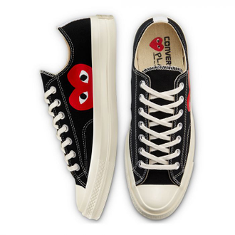 Converse X Comme Des Gar ons Play Chuck 70 Low Top
