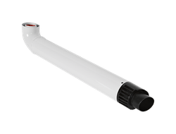 Комплект дымохода ROMMER СТАНДАРТ УНИВЕРСАЛЬНЫЙ 60/100 - 900мм (Арт. RCA-6010-250900)