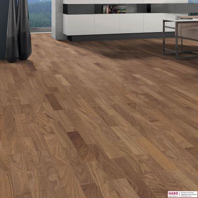 Инженерная доска Haro Американский Орех 538096 лак