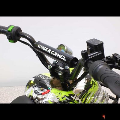 Квадроцикл GreenCamel Gobi K51 (30Ah 36V 800W R7 Цепь) быстросъем, ножной тормоз, pеленый экстрим