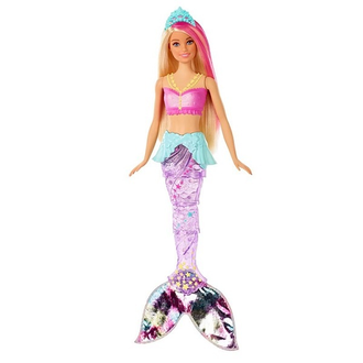 Barbie Dreamtopia Кукла Барби Сверкающая русалочка GFL82