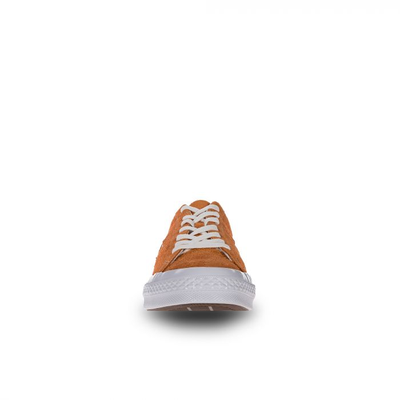 Converse one shop star orange suede