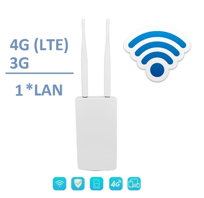 CPF905 Уличный 4G/3G роутер для систем видеонаблюдения, WiFi (b/g/n) до 150 Мбит/с (LAN*1)