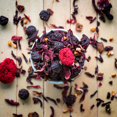 Гранатовый чай - Сочный гранат 250г